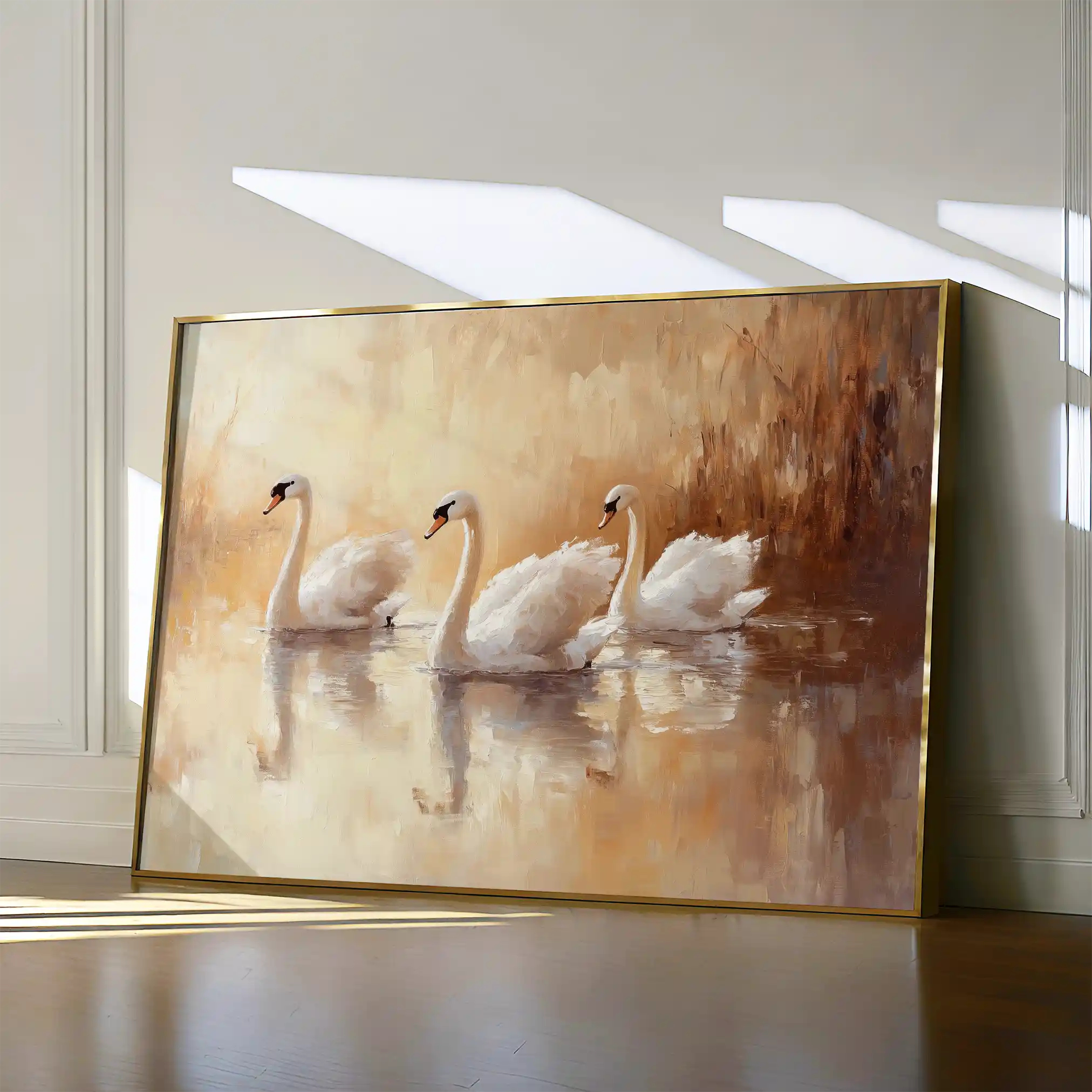 Animals 095 Canvas Art 90 x 60 cm / Stretched on hidden frame