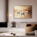Animals 095 Canvas Art 90 x 60 cm / Stretched on hidden frame