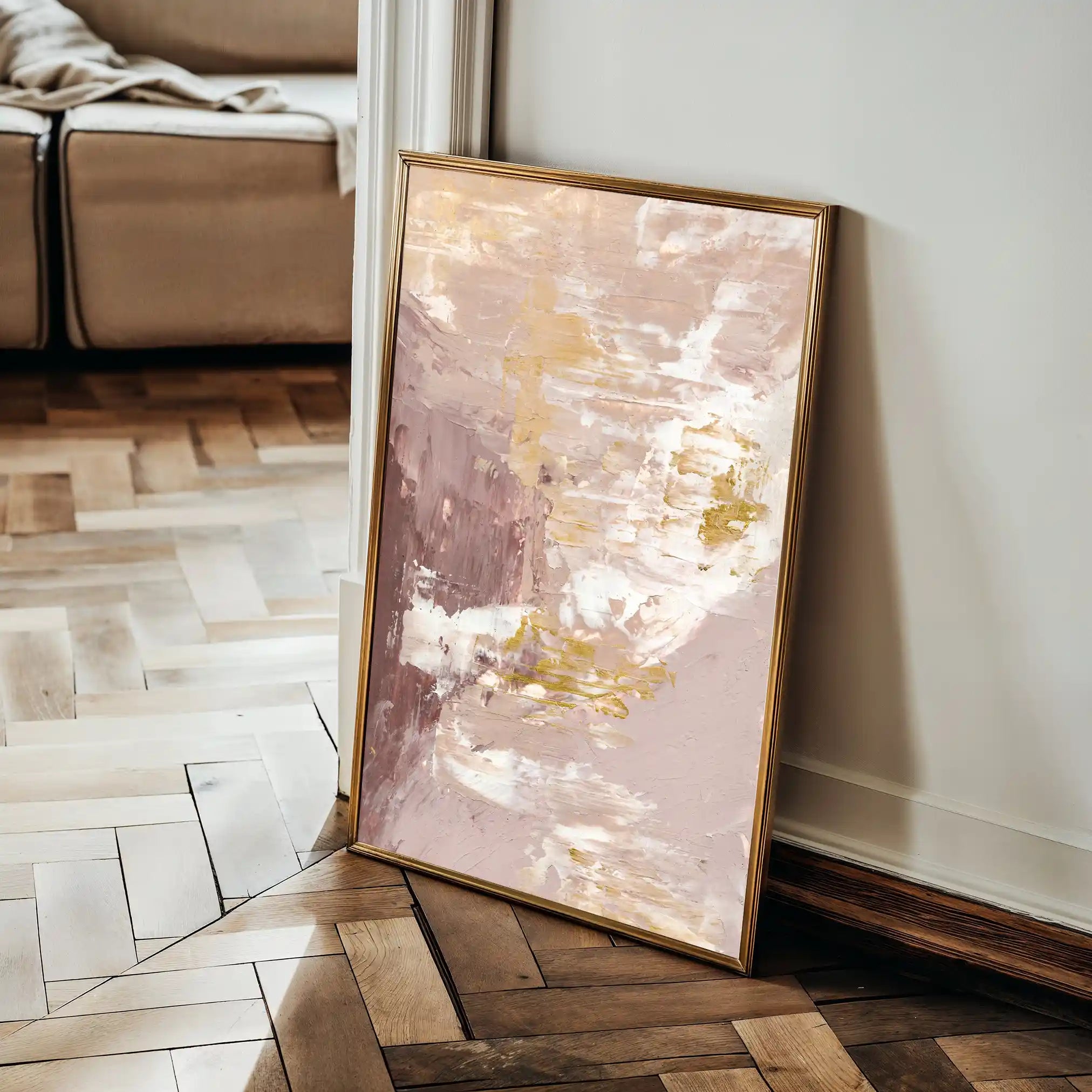 Abstract 095 Canvas Art 60 x 40 cm / Stretched on hidden frame