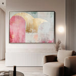 Boho 095 Canvas Art 90 x 60 cm / Stretched on hidden frame