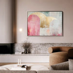 Boho 095 Canvas Art 90 x 60 cm / Stretched on hidden frame