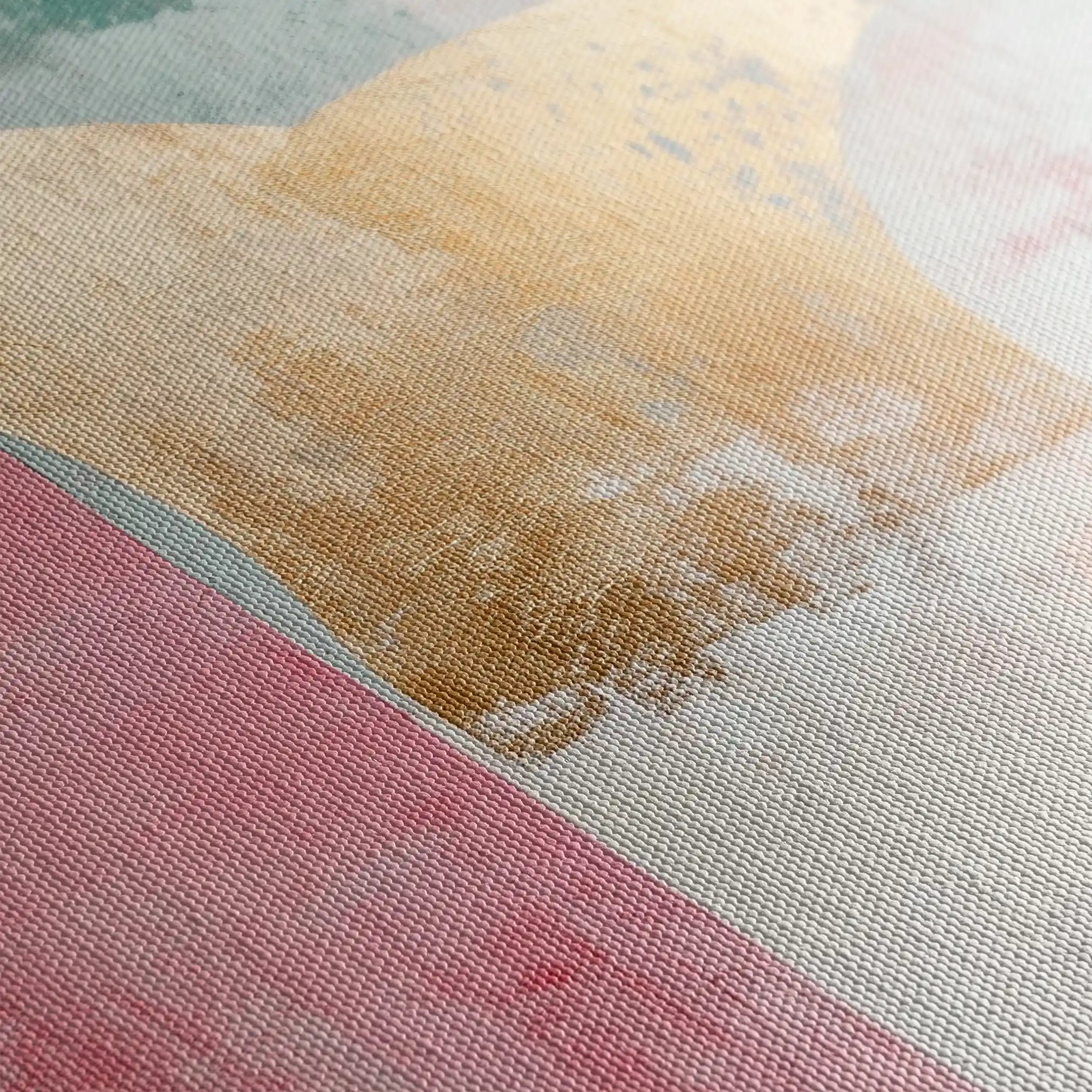 Boho 095 Canvas Art 90 x 60 cm / Stretched on hidden frame