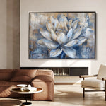 Floral Canvas Wall Art WAD095-F 90 x 60 cm / Stretched on hidden frame