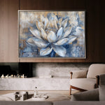 Floral Canvas Wall Art WAD095-F 90 x 60 cm / Stretched on hidden frame
