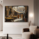 Orientalist 095 Canvas Art 90 x 60 cm / Stretched on hidden frame