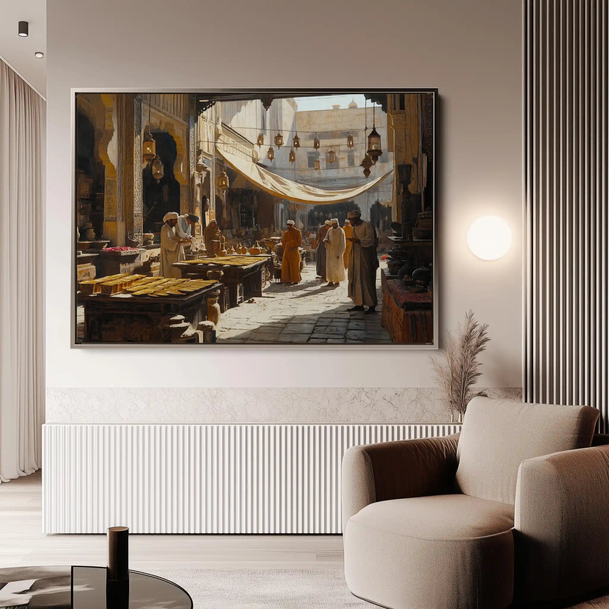 Orientalist 095 Canvas Art 90 x 60 cm / Stretched on hidden frame