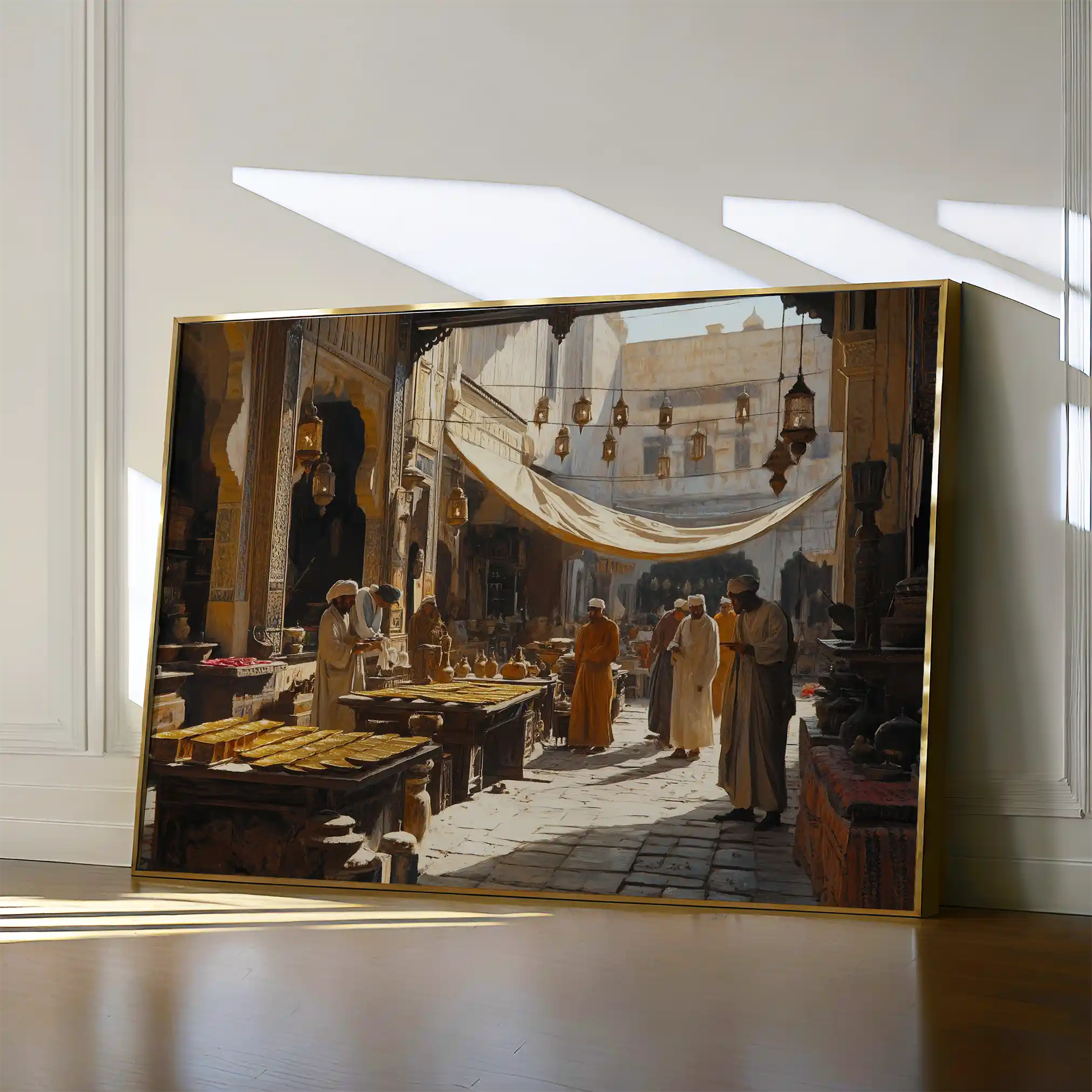 Orientalist 095 Canvas Art 90 x 60 cm / Stretched on hidden frame