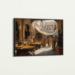 Orientalist 095 Canvas Art 90 x 60 cm / Stretched on hidden frame