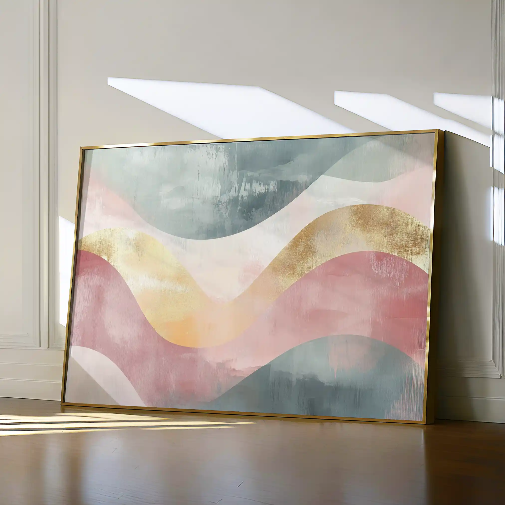 Boho 096 Canvas Art 90 x 60 cm / Stretched on hidden frame