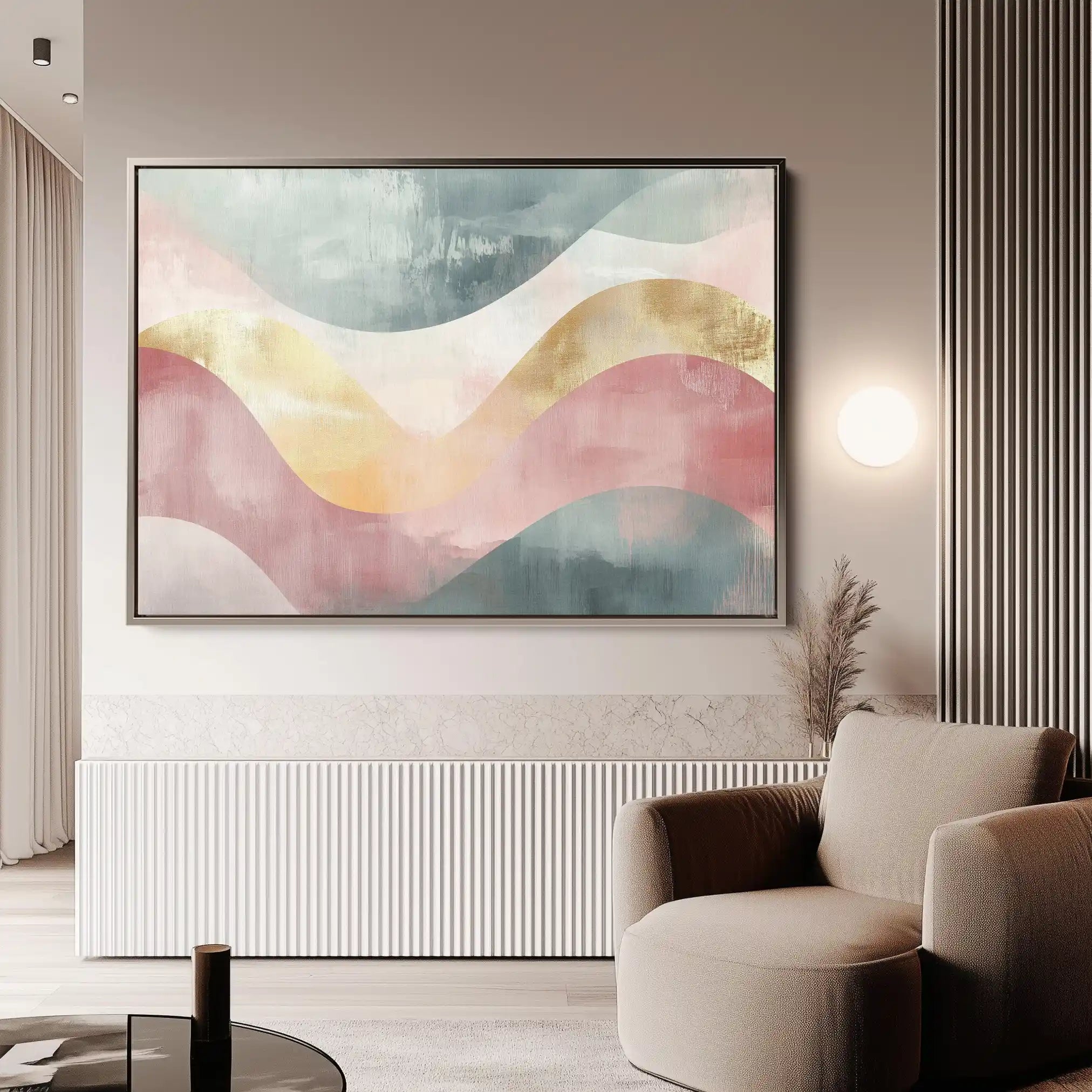 Boho 096 Canvas Art 90 x 60 cm / Stretched on hidden frame