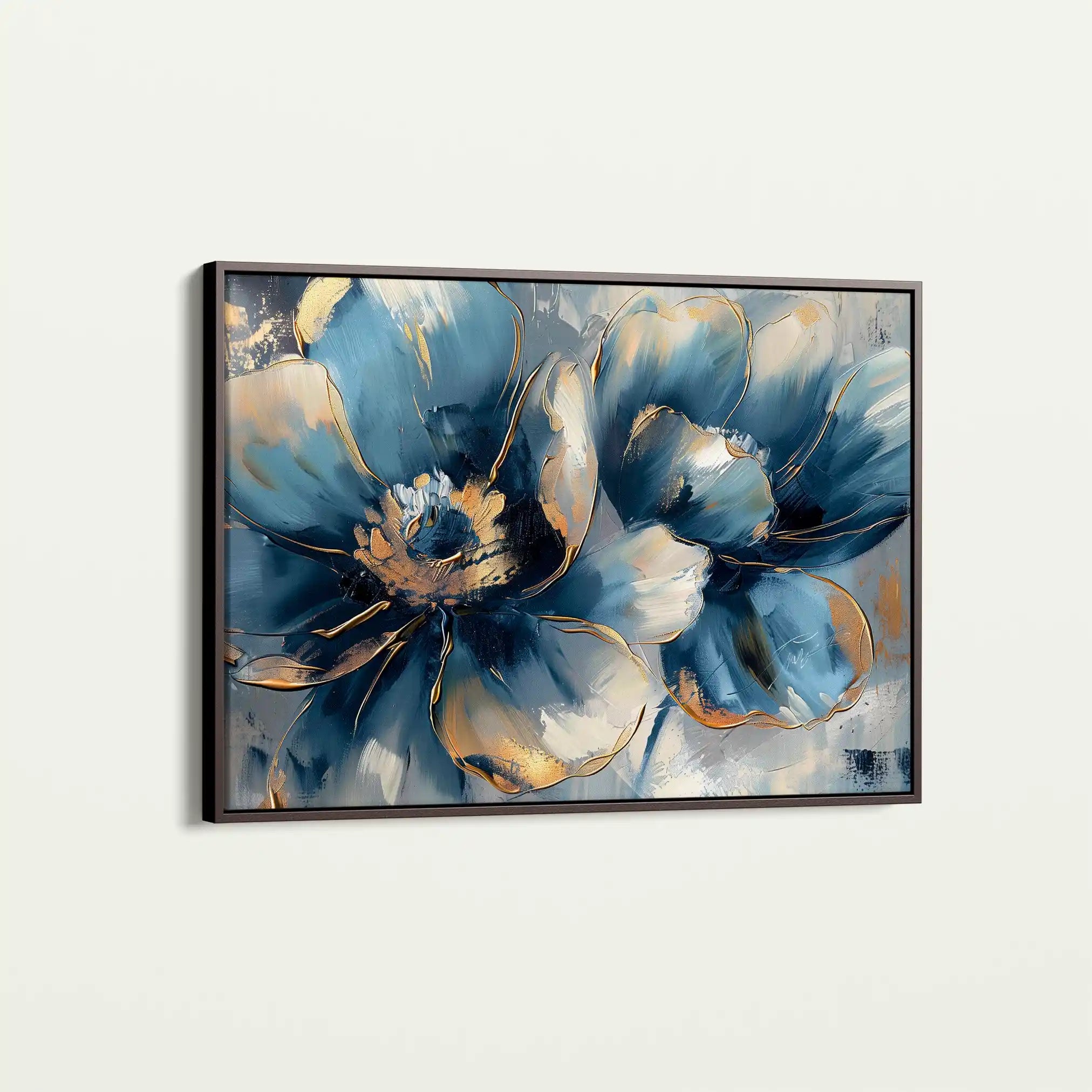 Floral Canvas Wall Art WAD096-F 90 x 60 cm / Stretched on hidden frame