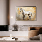 Horses 096 Canvas Art 90 x 60 cm / Stretched on hidden frame