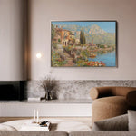 Landscape 096 Canvas Art 90 x 60 cm / Stretched on hidden frame