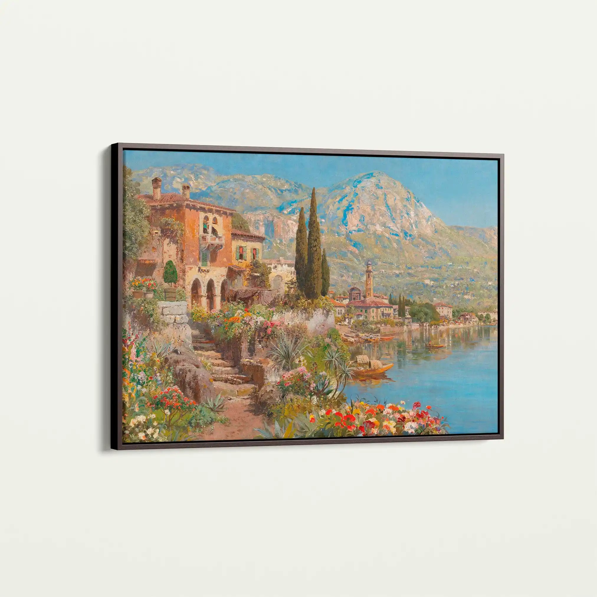 Landscape 096 Canvas Art 90 x 60 cm / Stretched on hidden frame