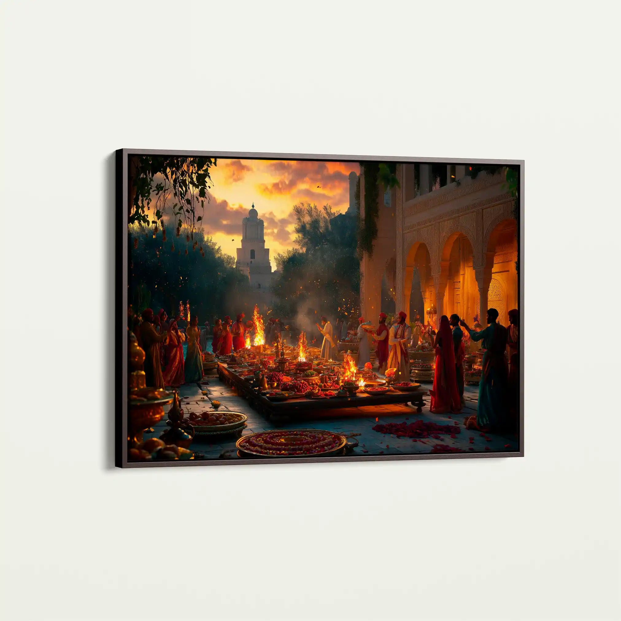 Orientalist 096 Canvas Art 90 x 60 cm / Stretched on hidden frame