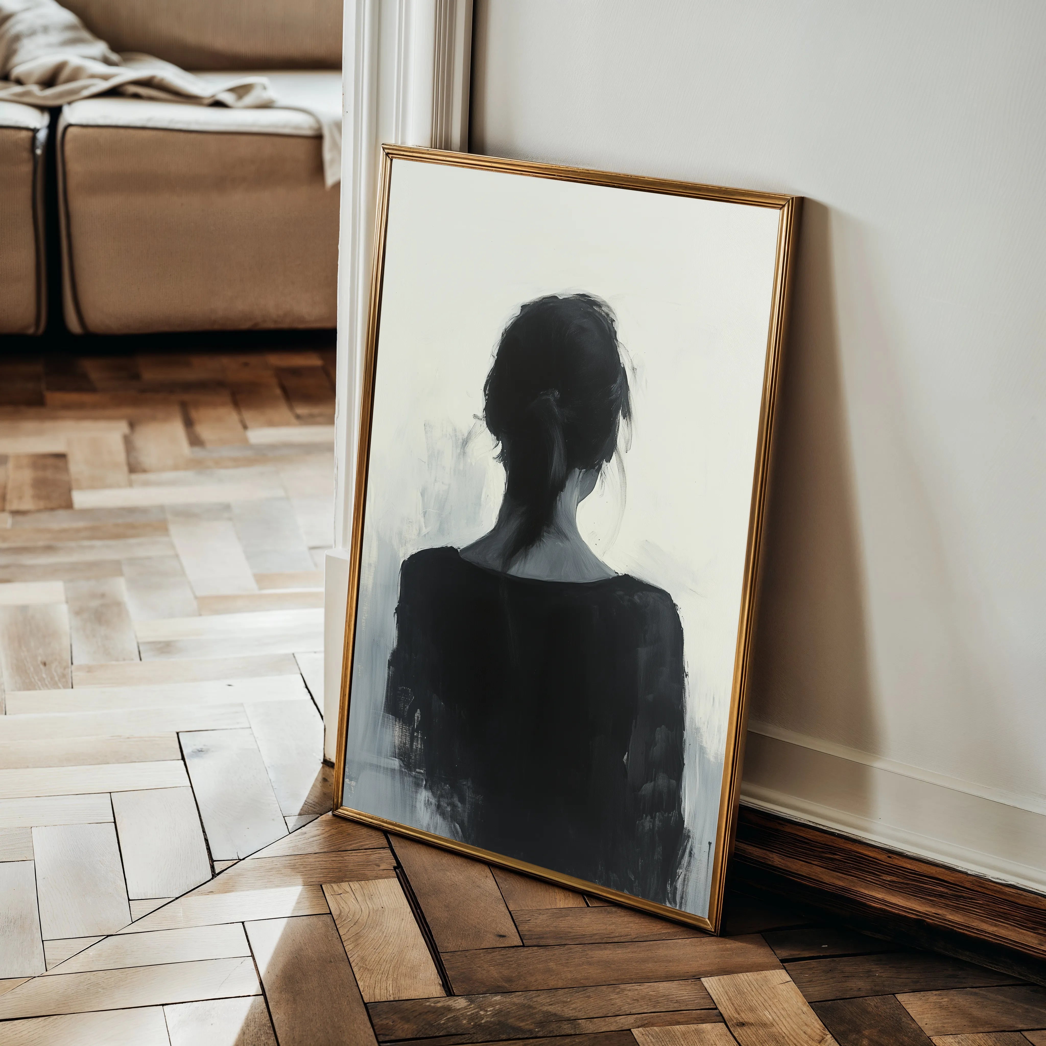 Portrait Canvas Wall Art WAD096-P 90 x 60 cm / Stretched on hidden frame