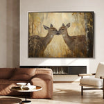 Animals 097 Canvas Art 90 x 60 cm / Stretched on hidden frame