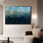 Abstract 097 Canvas Art 60 x 40 cm / Stretched on hidden frame