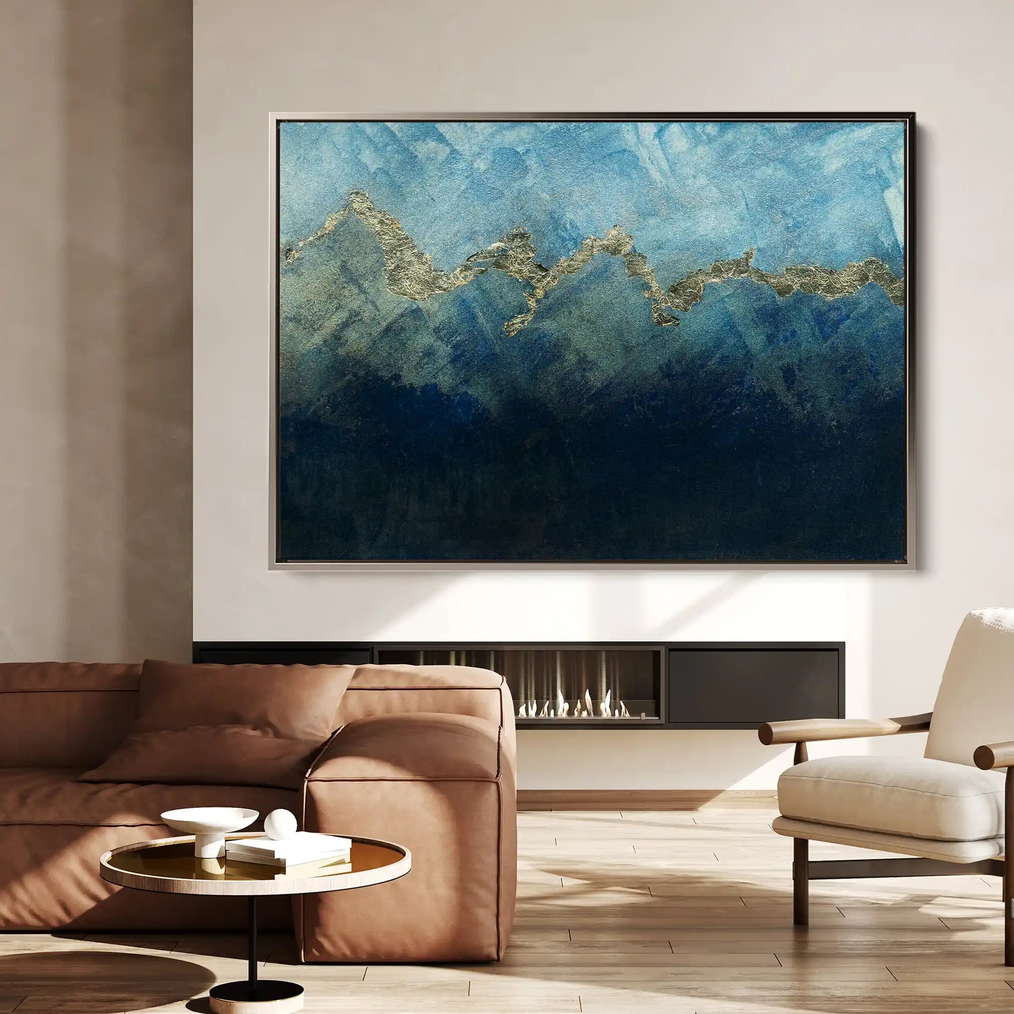 Abstract 097 Canvas Art 60 x 40 cm / Stretched on hidden frame