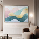 Boho 097 Canvas Art 90 x 60 cm / Stretched on hidden frame