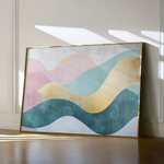 Boho 097 Canvas Art 90 x 60 cm / Stretched on hidden frame