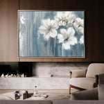 Floral Canvas Wall Art WAD097-F 90 x 60 cm / Stretched on hidden frame