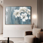 Floral Canvas Wall Art WAD097-F 90 x 60 cm / Stretched on hidden frame