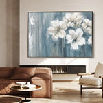 Floral Canvas Wall Art WAD097-F 90 x 60 cm / Stretched on hidden frame