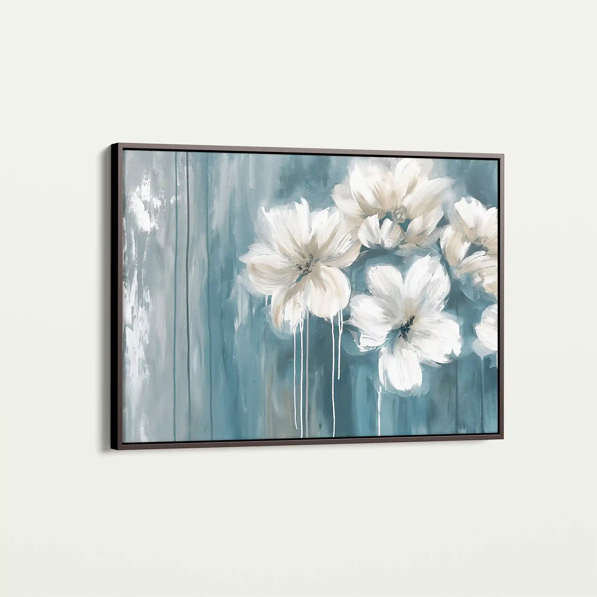 Floral Canvas Wall Art WAD097-F 90 x 60 cm / Stretched on hidden frame