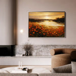 Landscape 097 Canvas Art 90 x 60 cm / Stretched on hidden frame