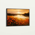 Landscape 097 Canvas Art 90 x 60 cm / Stretched on hidden frame