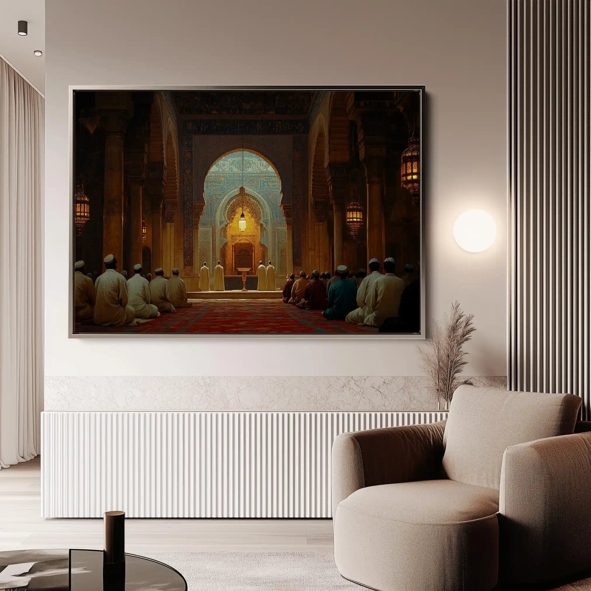 Orientalist 097 Canvas Art 90 x 60 cm / Stretched on hidden frame