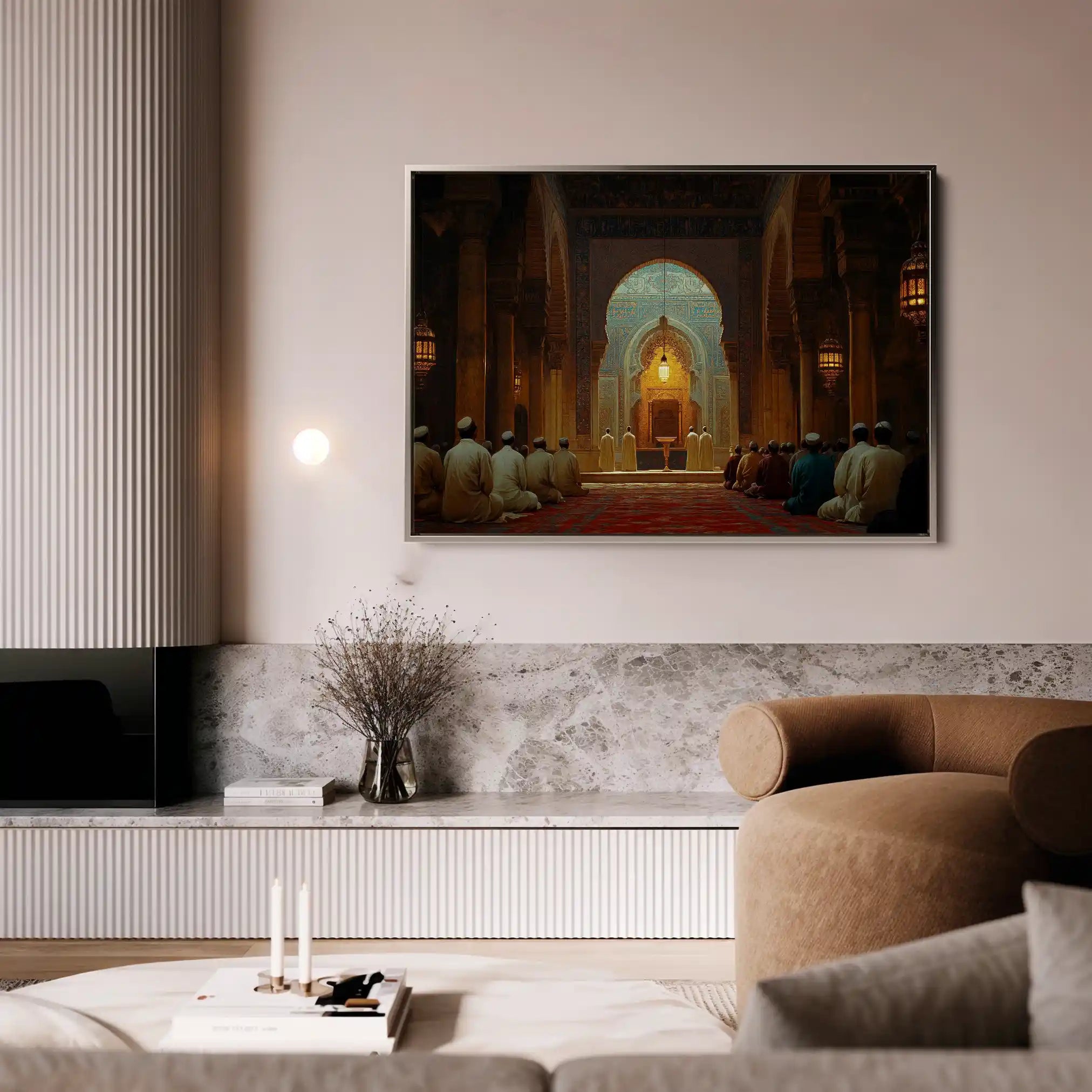 Orientalist 097 Canvas Art 90 x 60 cm / Stretched on hidden frame