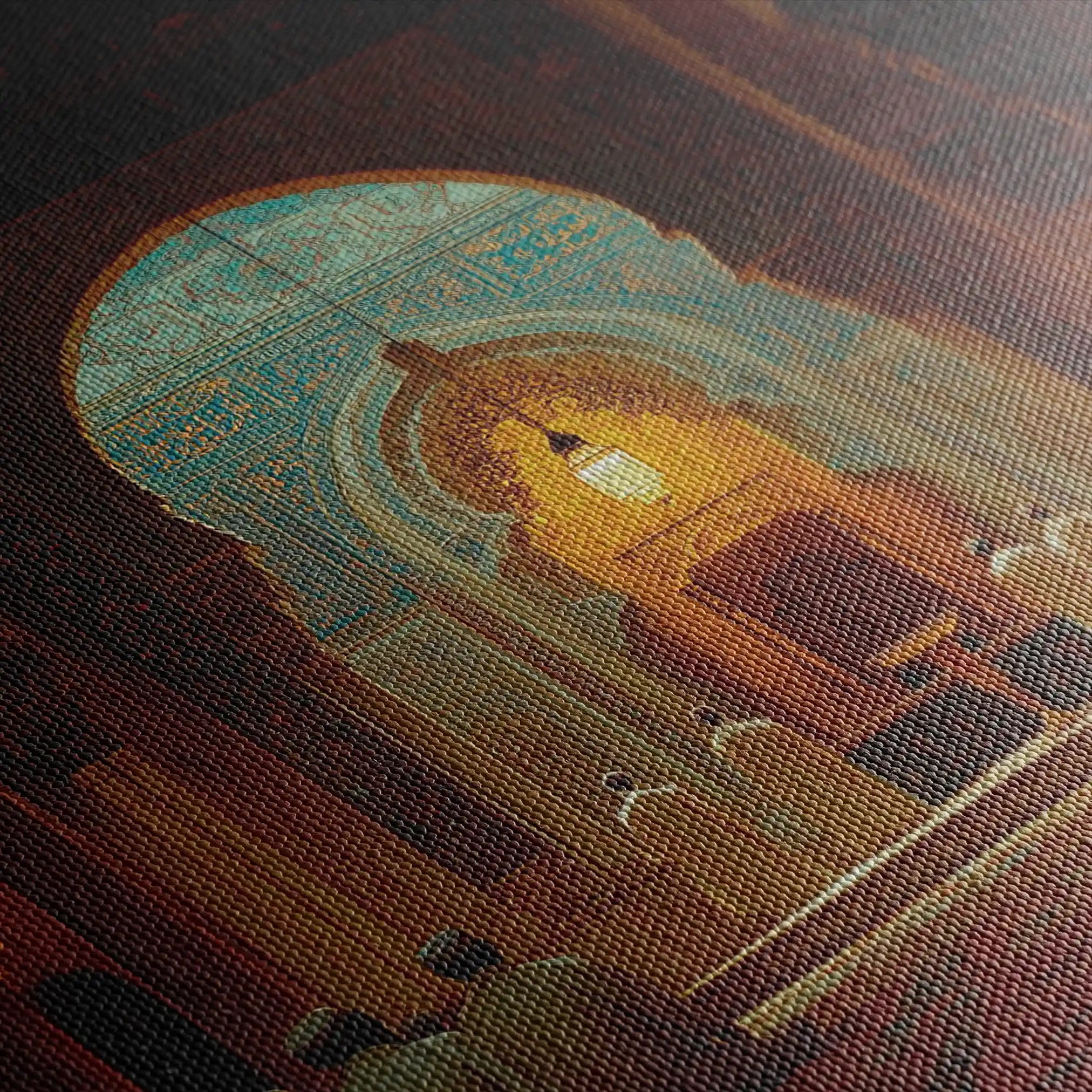 Orientalist 097 Canvas Art 90 x 60 cm / Stretched on hidden frame