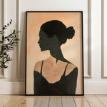 Portrait 097 Canvas Art 90 x 60 cm / Stretched on hidden frame