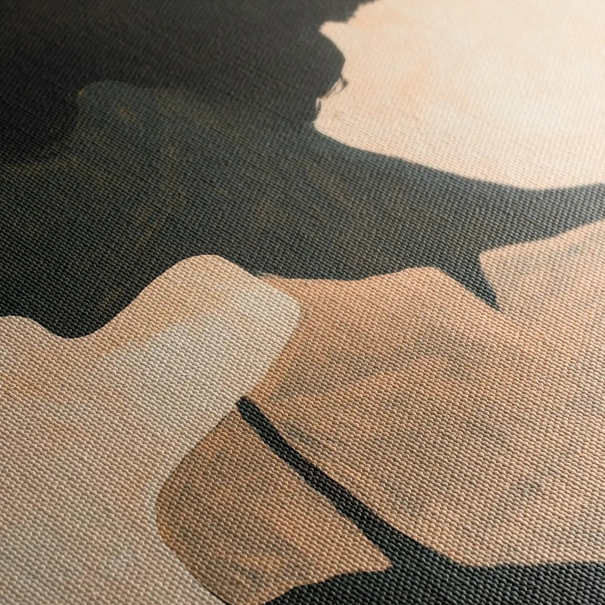 Portrait 097 Canvas Art 90 x 60 cm / Stretched on hidden frame