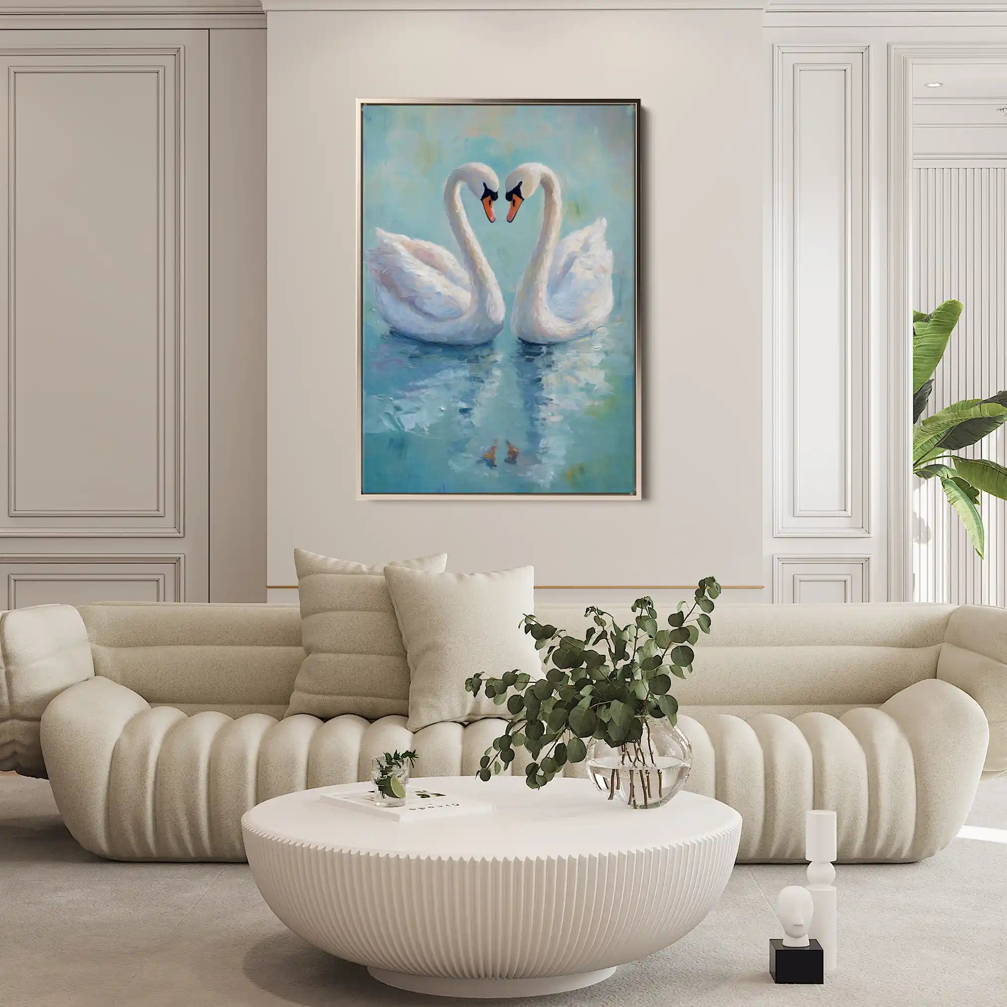 Animals 098 Canvas Art 90 x 60 cm / Stretched on hidden frame