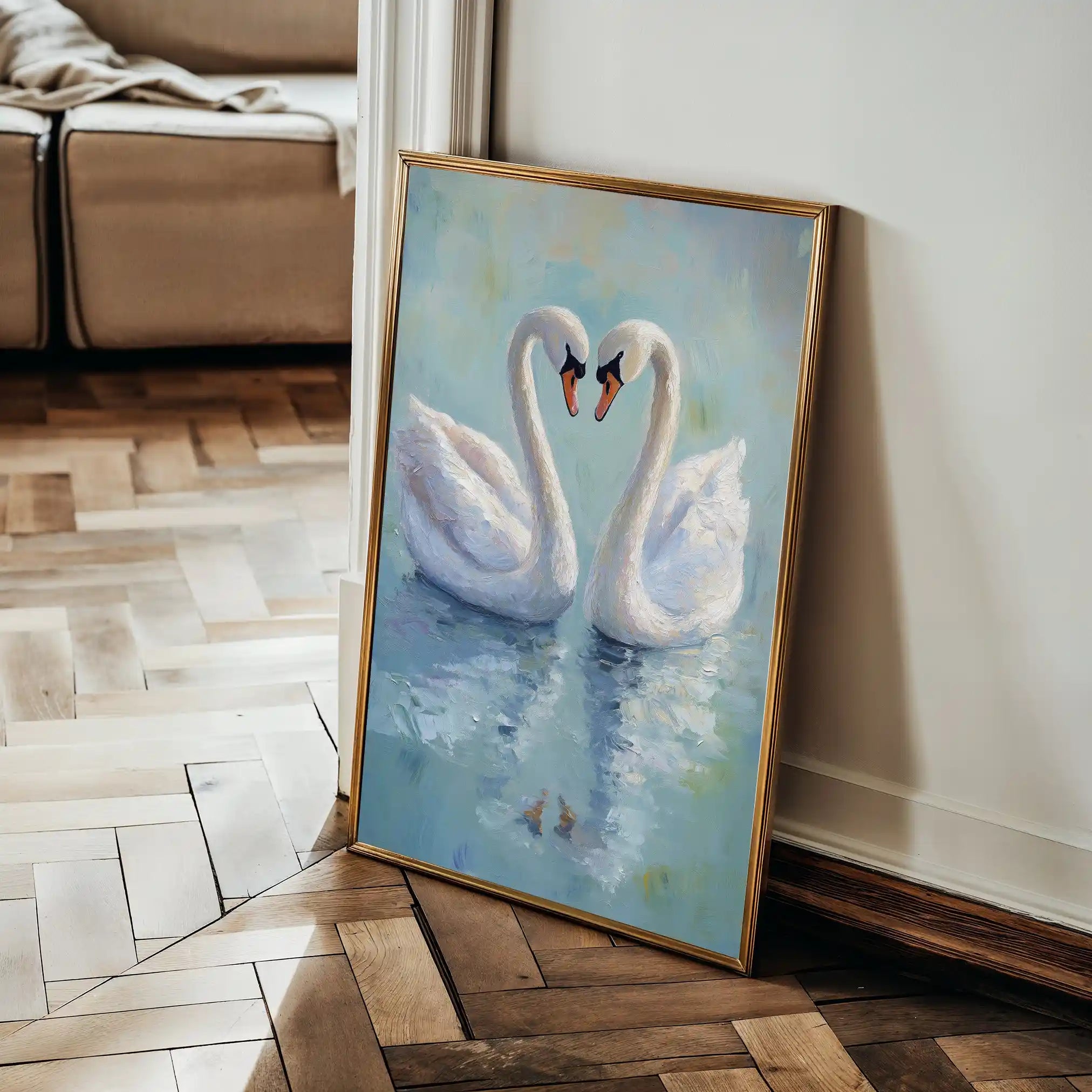Animals 098 Canvas Art 90 x 60 cm / Stretched on hidden frame