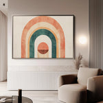 Boho 098 Canvas Art 90 x 60 cm / Stretched on hidden frame