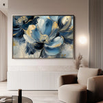 Floral Canvas Wall Art WAD098-F 90 x 60 cm / Stretched on hidden frame
