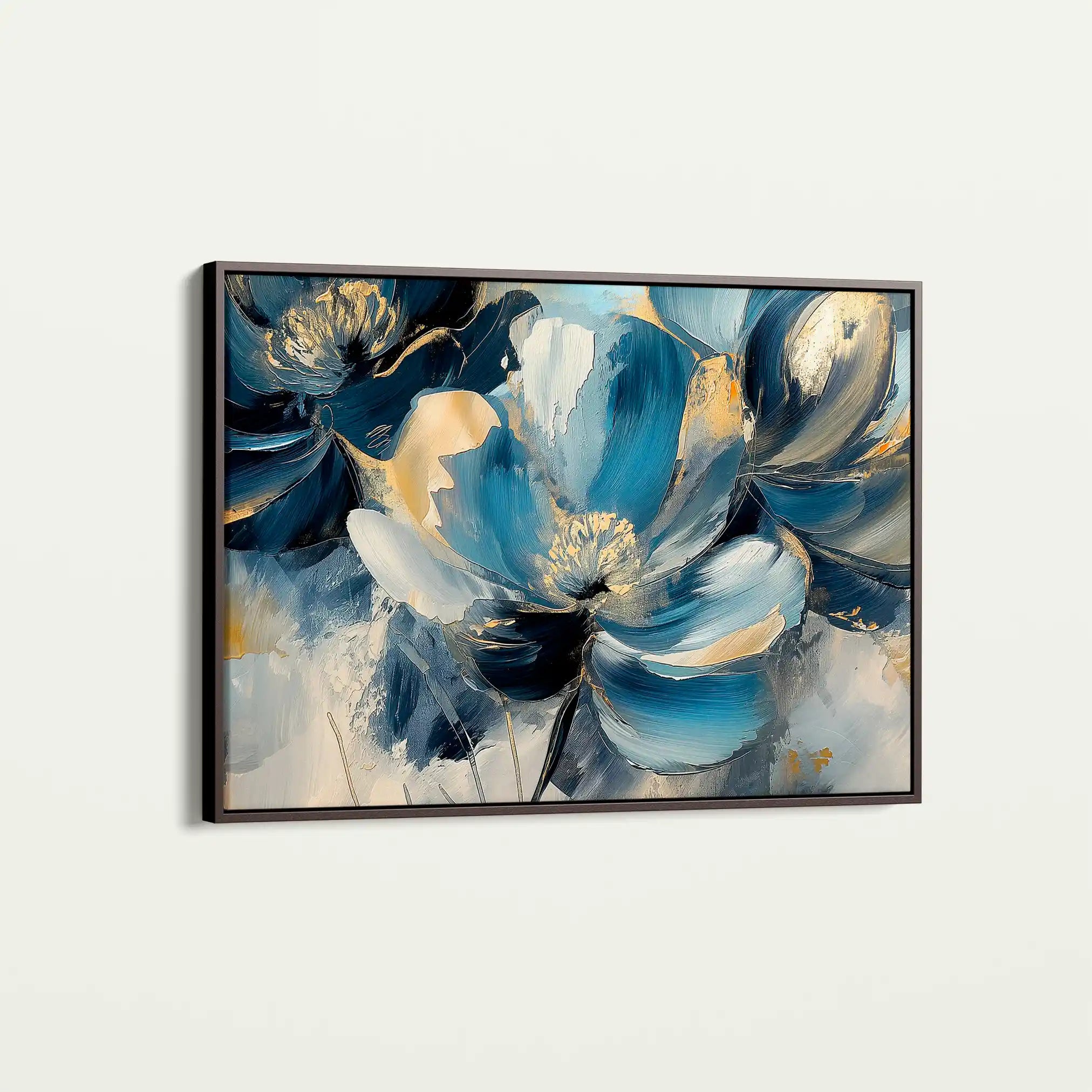 Floral Canvas Wall Art WAD098-F 90 x 60 cm / Stretched on hidden frame