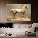 Horses 098 Canvas Art 90 x 60 cm / Stretched on hidden frame