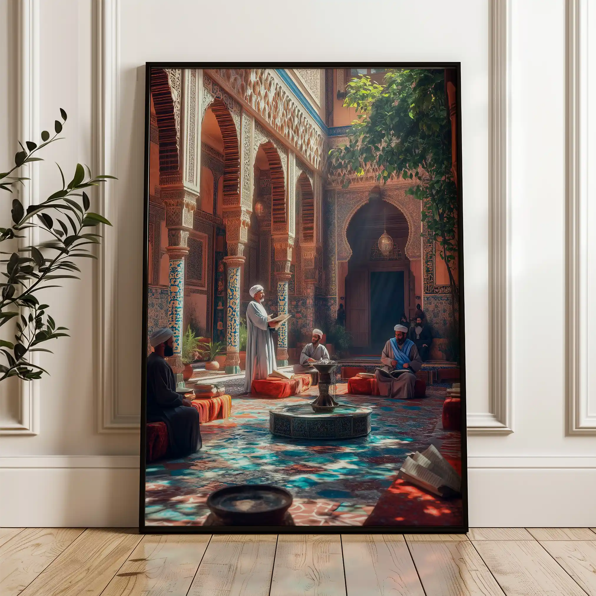 Orientalist 098 Canvas Art 90 x 60 cm / Stretched on hidden frame