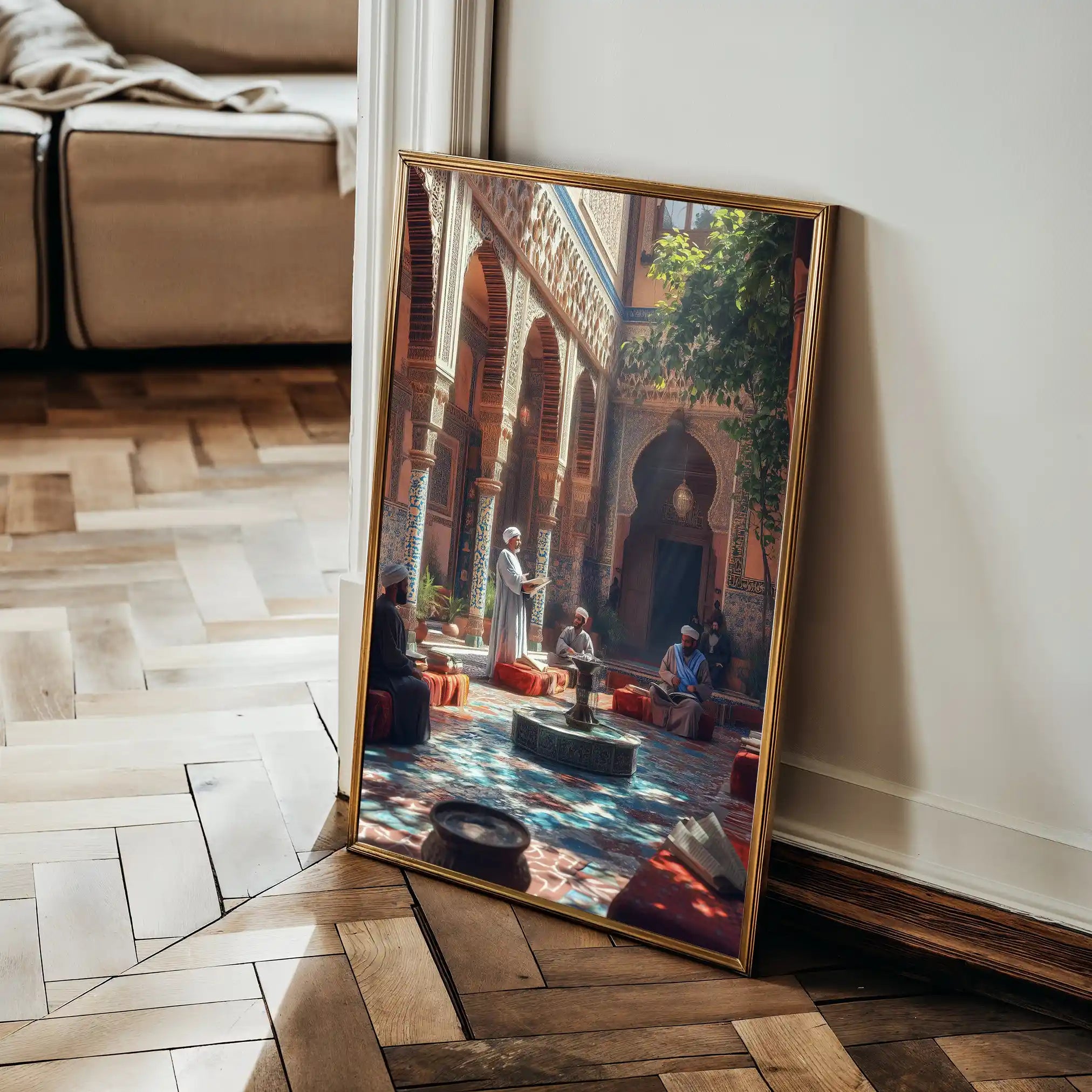 Orientalist 098 Canvas Art 90 x 60 cm / Stretched on hidden frame