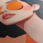 Portrait 098 Canvas Art 90 x 60 cm / Stretched on hidden frame