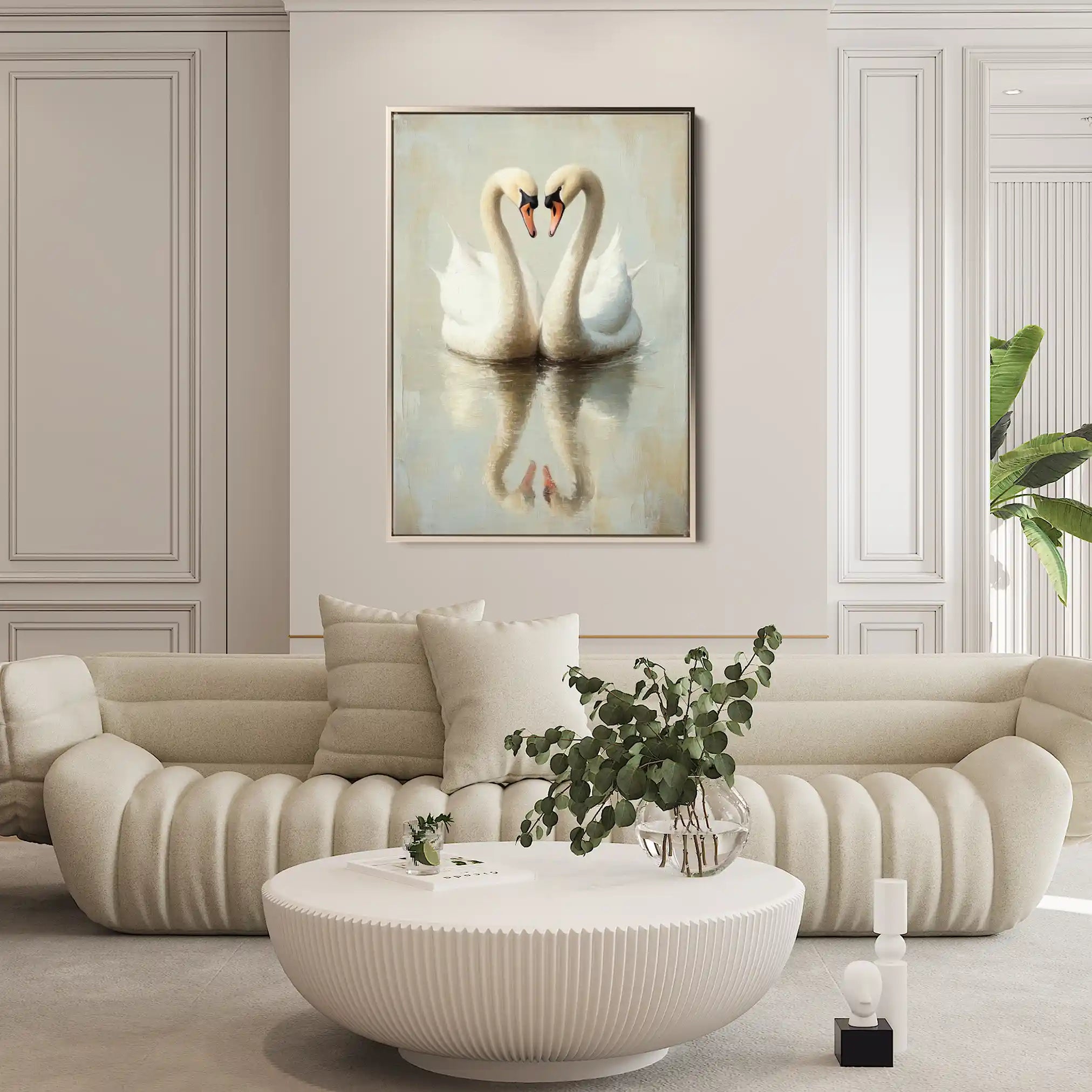 Animals 099 Canvas Art 90 x 60 cm / Stretched on hidden frame