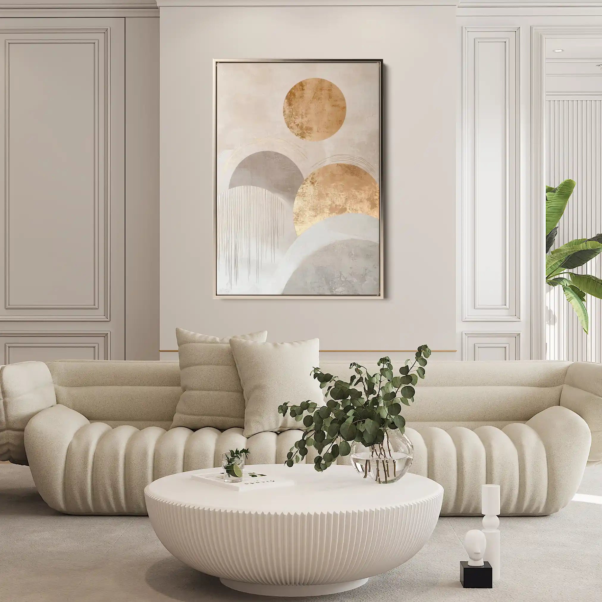 Boho 099 Canvas Art 90 x 60 cm / Stretched on hidden frame