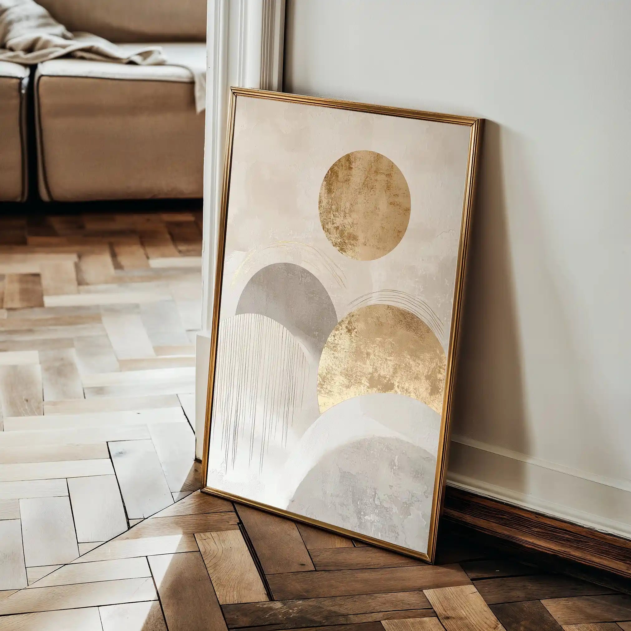 Boho 099 Canvas Art 90 x 60 cm / Stretched on hidden frame