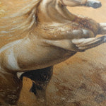 Horses 099 Canvas Art 90 x 60 cm / Stretched on hidden frame