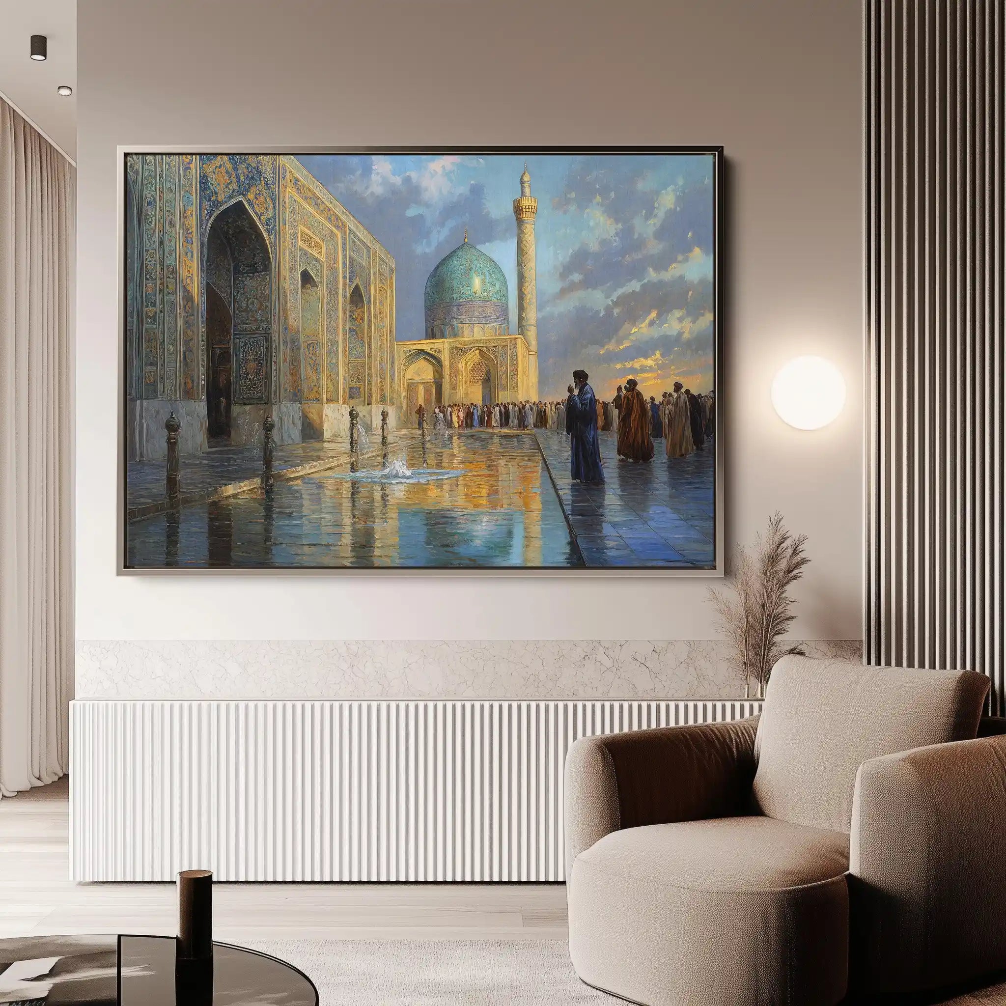 Orientalist 099 Canvas Art 90 x 60 cm / Stretched on hidden frame